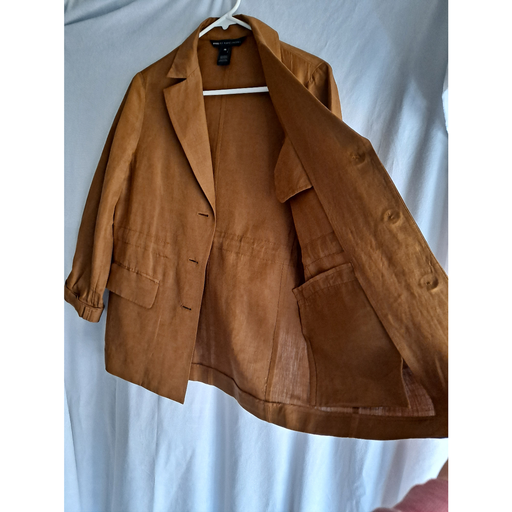 Marc By Marc Jacobs Tan Brown Relaxed Blazer - Picture 5 of 5